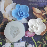 HULIANFU New Rose Shape Silicone 3D Soap Mold Fondant Cake Mold Cupcake Jelly Candle Candy Chocolate Decoration Baking Tool Moulds