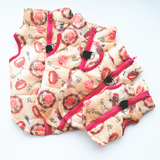 HULIANFU Winter Warm Pet Clothes For Small Dogs Windproof Pet Dog Coat Jacket Padded Clothing for Yorkie Chihuahua Puppy Cat Outfit Vest