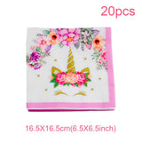 HULIANFU Unicorn Cake Topper Unicorn Brithday Party Supplies Unicorn Brithday Cake Decor 1st Girl Birthday Party Unicornion