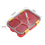 HULIANFU Portable Outdoor Bento box japanese style food storage containers Leak-Proof lunch box for kids with Soup Cup Breakfast Boxes