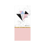 HULIANFU  Light Luxury Door Stickers Abstract  Poster Kitchen Door Stickers Pattern 3d Wallpaper Decoration Porte Home Decor EH50DS