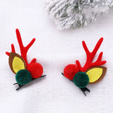 HULIANFU 2023 Christmas Headband Adornment Cute Antler Festival Style Headband Reindeer Ornaments Party Horns Cosplay Accessories