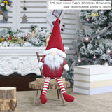 HULIANFU Santa Claus Christmas Doll Merry Christmas Decorations for Home Elk Christmas Ornaments Xmas Tree Decor  Navidad Natal Gifts