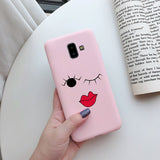 HULIANFU Phone Case for Cover Samsung Galaxy J6  case For Coque Fundas Samsung J6  J 6 Plus  Cases Silicone Soft Back Cover