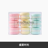 HULIANFU Simulation macaron model fake cake cream children birthday party photo decoration wedding dessert window decoration ornaments