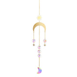 HULIANFU Prism Suncatcher,Hanging Window Crystals,Rainbow Light Catcher,Crystal Sun 50mm Catcher,Summer Gift,Octagon Beads