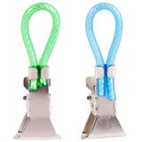 HULIANFU Pegs Household 5 Tea Towel Hanging Clips Clip On Hooks Loops Hand Towel Hangers Hanging Clothes Pegs Kitchen Bathroom Organizer