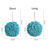 HULIANFU Wipe Hands Towel Ball Kitchen Lint-Free Clean Bathroom Absorbent Quick-Drying Towel Soft Touch Hand-Cleaning Home Health