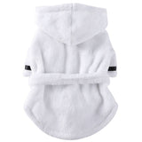 HULIANFU Pet Dog Bathrob Dog Pajamas Sleeping Clothes Soft Pet Bath Drying Towel Clothes for for Puppy Dogs Cats Pet Accessories