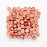 HULIANFU Sealing Wax Seal Stamp Wax Beads 100pcs for lovers craft happy new year gift Wedding invitation envelop gold stamper colorful