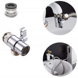 HULIANFU Switch Faucet Adapter Kitchen Sink Splitter Diverter Valve Water Tap Connector For Toilet Bidet Shower Kichen Accessories