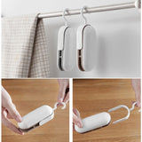 HULIANFU Kitchen Accessories Mini Sealing Machine Portable Heat Sealer Plastic Package Storage Bag Handy Sticker and Seals for Food Snack