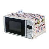 HULIANFU Oil-proof  Breathable Protection With Storage Bag Kitchen Microwave Oven Dust Cover with Storage Bag Kitchen Accessories