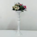 HULIANFU Metal Candle Holders Flowers Vase Candlestick Centerpieces Road Lead Candelabra Centerpieces Wedding porps Christmas decoration
