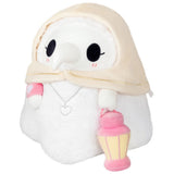HULIANFU Luminous Couple Cartoon Animal Plague Doctor Beak Stuffed Plush Toy Valentine  Day Beak Doctor Party Prom Props Plush Toy Gifts
