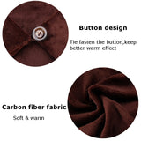 HULIANFU Winter Electric Blankets Heated Shawl Wrap 5V USB Detachable Heated Pad Throw Blanket for Home Office Sofa 45x80cm