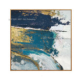 HULIANFU New Design High Quality Hand-painted Modern Golden Oil Painting on Canvas Modern Art Oil Painting for All Kinds of Wall Decor