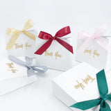 HULIANFU Thank You Party Favor Gift Box wedding candy box Baby Shower Paper Gift Bag Birthday Christmas Favor Present Boxes Packing