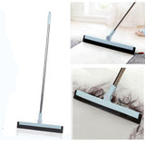HULIANFU Magic Window Wiper Scraper 180 Degrees Rotatable Hand Push Mop Sweeper Broom Home Floor Windows Cleaning Tools
