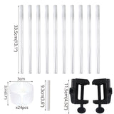 HULIANFU Table Balloon Arch Set Ballon Column Stand for Wedding Birthday Party Decorations Kids Balloons Accessories Christmas Decor ball