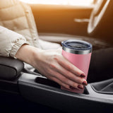 HULIANFU Thermal Mug Beer Cup Tumbler Stainless Steel Double Wall Vacuum Insulated Coffee Tea Mug Wide Mouth Water Bottle Drinkware