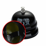 HULIANFU Service Call Bell Metal For Hotel Restaurant Counter Desk Bell Ring Call Front Desk Kitchen Bar Service Call Desk Function Home