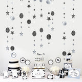 HULIANFU Merry Christmas Decorations for Home 4M Twinkle Star Paper Garland New Year  Noel ChristmasTree Ornaments Kerst  Navidad