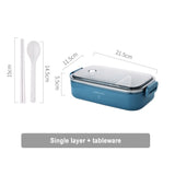 HULIANFU Japanese style Multi-layer lunch box food container storage Portable Leak-Proof bento box for kids with Soup Cup Breakfast Boxes