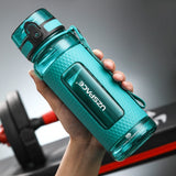 HULIANFU UZSPACE Sport Water Bottles BPA Free Portable Gym Anti-fall Leak-proof Large Capacity Fitness Kettle Tritan Plastic Drink Bottle