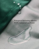 HULIANFU LIANGQI Velvet Shower Curtain Waterproof Coating Mildew Proof Fabric Thicken Cloth Bathroom Bathtub Tools Home Decoration Custom