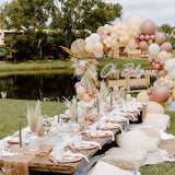 HULIANFU Wedding Balloon Kit Balloons Arch Decoration Birthday Baby Shower Party Birthday Wedding Balloon Decoration Balloons Sets Arch
