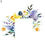 HULIANFU Leaf Green Plant Personality Wall Sticker Light Switch PVC Home Decoration Decal