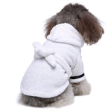 HULIANFU Pet Dog Bathrob Dog Pajamas Sleeping Clothes Soft Pet Bath Drying Towel Clothes for for Puppy Dogs Cats Pet Accessories