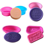 HULIANFU Multifunctional Soap Molds For Soap Making Silicone Soap Mold Circle Cupcake Baking Pan Molds DIY Handmake Making Soap Supplies