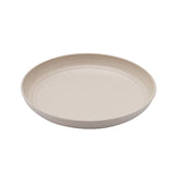 HULIANFU Kitchen Plastic Plates Wheat Straw Food Sauce Dish Taste Board Snack Fruit Plates Round Household Dishes Modern Dinner Plates