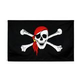 HULIANFU   Yehoy hangiing 90x150cm Skull and Cross Crossbones Sabres Swords Jolly Roger pirate Dead Man  Chest Flags