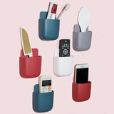 HULIANFU Wall-Mounted Storage Box Remote Control Storage Box air Conditioning Remote Control TV Storage Box Phone Holder