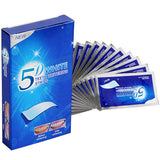 HULIANFU New 5D Gel Teeth Whitening Strips White Tooth Dental kit Oral Hygiene Care Strip for false Teeth Veneers Dentist seks Whiten gel