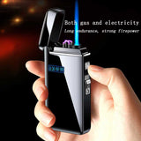 HULIANFU Windproof Arc Usb Lighter Gas Lighter Metal Survival Torch Turbo Lighters Plasma Lighter Survival Lighters Gadgets for Men