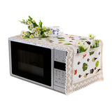 HULIANFU Oil-proof  Breathable Protection With Storage Bag Kitchen Microwave Oven Dust Cover with Storage Bag Kitchen Accessories
