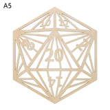 HULIANFU Log Color Chakra Pattern Round Edge Circles Carved Wooden Stand Coaster Flower of life Reload Stone Kitchen Hot Pad Mat Decor