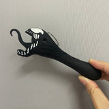 HULIANFU Silicone Venom Smoking Hand Pipe with Glass Bowl