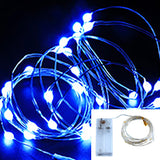 HULIANFU Led Fairy Lights Copper Wire String 1M 2M 3M Holiday Outdoor Lamp Garland Luces For Christmas Tree Wedding Party Decoration
