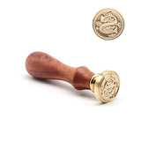 HULIANFU Retro Wood Stamp Classic 26 Letter A-z Alphabet Initial Sealing Wax Seal Stamp Ancient Seal Post Decorative Antique Stamp Gifts