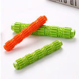 HULIANFU Pet Dog Chew Toy For Aggressive Chewers Treat Dispensing Rubber Teeth Cleaning Toy Squeaking Rubber Dog Toy