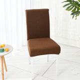 HULIANFU Waterproof Elastic Chair Cover With Back Dining Room Chair Covers Jacquard Covers For Chairs For Kitchen Wedding Hotel Banquet