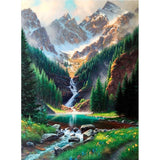 HULIANFU Sunset Scenery DIY 5D Diamond Painting Full Round Drill Mosaic Landscape Diamond Embroidery Picture Rhinestone Home Decor Gift