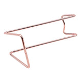 HULIANFU Stainless Steel Red Wine Beer Wine Holder 3 Colors Simple Electroplating Craft Wine Rack Household Wine Bottle Rack Accessories