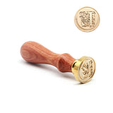 HULIANFU Retro Wood Stamp Classic 26 Letter A-z Alphabet Initial Sealing Wax Seal Stamp Ancient Seal Post Decorative Antique Stamp Gifts