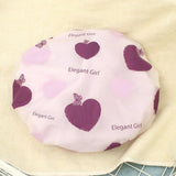 HULIANFU Sale Shower Cap Waterproof High Quality Hair Salon Elastic 1PC Thicken For Women Bath Hat Bathroom Products